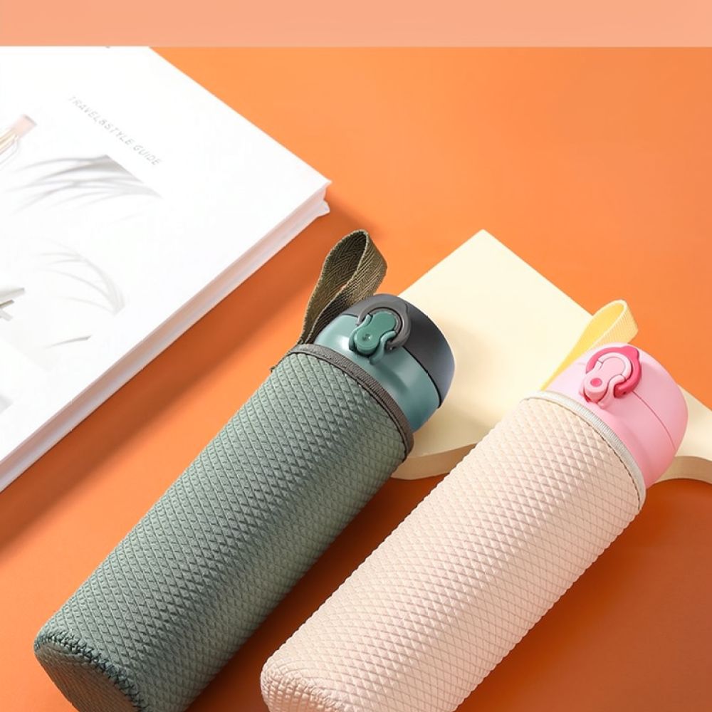 Outdoor Sport Glass Water Bottle - Tragetasche für Wasserflaschen, Thermoisolierhülle, tragbare Umhängetasche